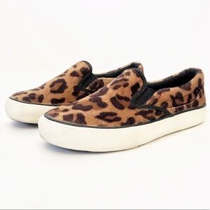 𝅺airwalk Leopard Cheetah Print Slip On's Shoes Skater
